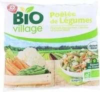 Mängden socker i Poêlée cuisinée de légumes bio