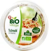 Mängden socker i Taboulé aux légumes bio