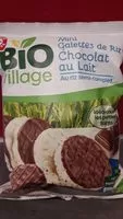 Mängden socker i Mini galettes de riz- chocolat au lait