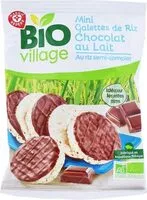 Mängden socker i Mini galette de riz chocolat au lait