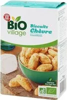 Mängden socker i Biscuits au chèvre croustillants