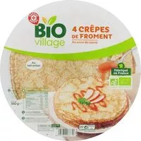 Mängden socker i Crêpes de froment bio x 4