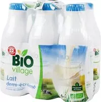 Mängden socker i Lait demi-écrémé bio bouteille