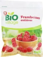 Mängden socker i Framboises entieres bio