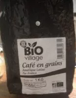 Mängden socker i Bio village café en grains Amérique latine pur arabica