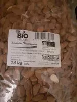 Mängden socker i Amandes décortiquées