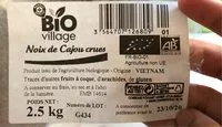 Mängden socker i Noix de cajou ceu
