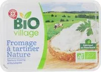 Mängden socker i Fromage à tartiner nature bio 25% Mat Gr.