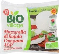 Mängden socker i Mozzarella di buffala bio 25 % Mat. Gr.