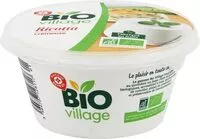 Mängden socker i Ricotta bio 8% Mat. Gr.