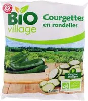 Mängden socker i Courgettes bio en rondelles