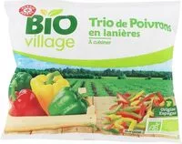 Mängden socker i Trio de poivrons bio en lanières