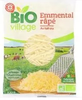 Mängden socker i Emmental Râpé