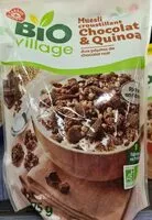 Mängden socker i Muesli croustillant tout chocolat bio