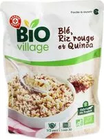 Mängden socker i Blé, Riz rouge et Quinoa