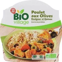 Mängden socker i Poulet aux olives avec boulgour et quinoa bio
