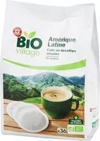 Mängden socker i Dosettes café bio Amérique Latine x 36