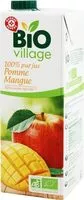 Mängden socker i Pur jus pomme mangue bio bk