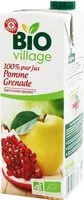 Mängden socker i Pur jus pomme grenade bio brique