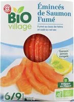 Mängden socker i Émincés de saumon fumé