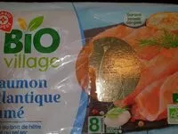 Mängden socker i Saumon Atlantique fumé