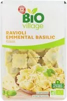 Mängden socker i Ravioli bio emmental basilic