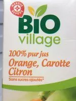 Mängden socker i 100% pur jus orange carotte cirtron