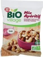 Mängden socker i Mix apéritif salé bio