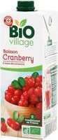 Mängden socker i Boisson cranberry
