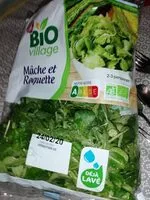 Mängden socker i Mâche et roquette