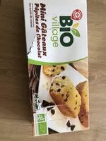 Mängden socker i Mini gâteaux pépites de chocolat