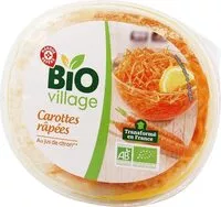 Mängden socker i Carottes râpées bio