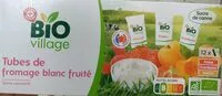 Mängden socker i Tubes de fromage blanc fruited bio village