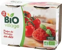 Mängden socker i Pulpe de tomates en des bio