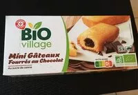 Mängden socker i Mini gâteaux fourrés chocolat