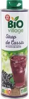 Mängden socker i Sirop de cassis