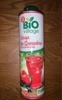 Mängden socker i Sirop de grenadine au sucre de canne