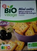 Mängden socker i Mini salés Olives noires et Graines de courges