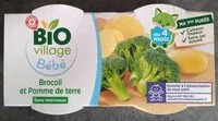 Mängden socker i Purée de brocoli pommes de terre