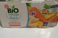 Mängden socker i Bol légume poulet fermier bio 8 mois