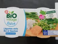 Mängden socker i Légumes verts riz saumon