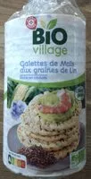 Mängden socker i Galettes de maïs aux graines de lin