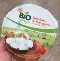 Mängden socker i Mini billes de mozzarella
