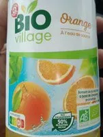 Mängden socker i Boisson orange bio pet