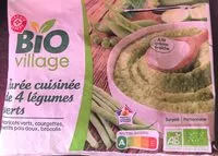 Mängden socker i Purée cuisinée de 4 légumes verts