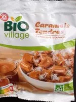 Mängden socker i Biovillage caramels tendres