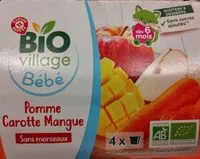 Mängden socker i Pomme carotte mangue