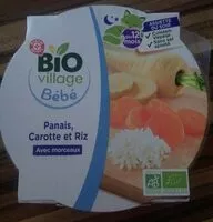 Mängden socker i Panais, carotte et riz bébé 12 mois