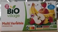 Mängden socker i Purée de fruits multi variétés