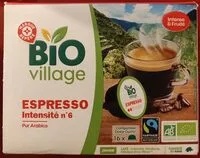 Mängden socker i Espresso Intensité n°6